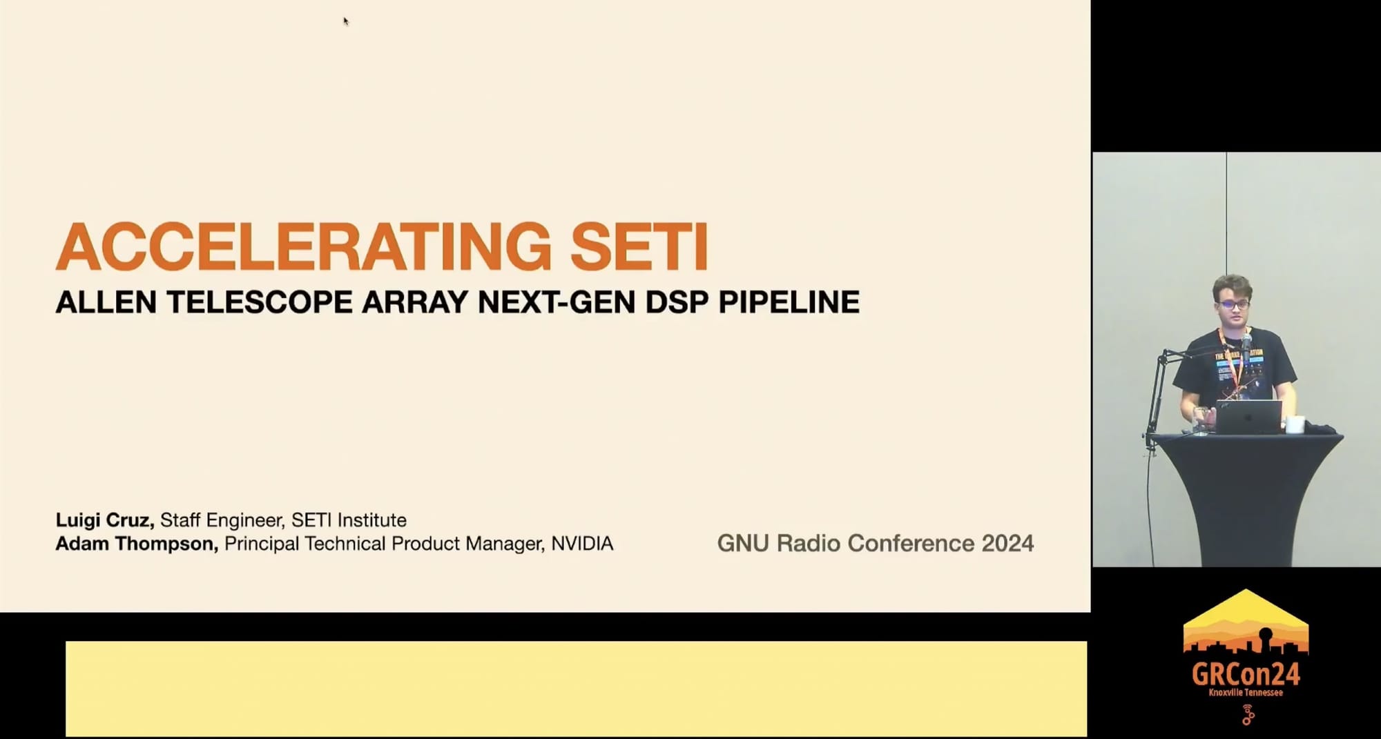 GNU Radio Conference 2024 – Accelerating SETI: Allen Telescope Array Next-gen DSP Pipeline