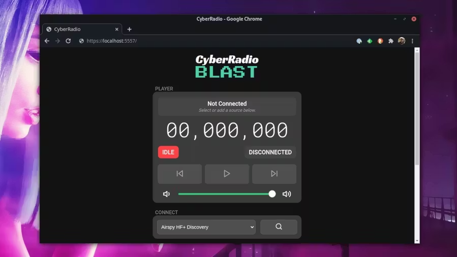 Hackster.io – Luigi Cruz's CyberRadio Blast Puts Airspy HF+ Discovery SDR Control Right in Your Browser Window