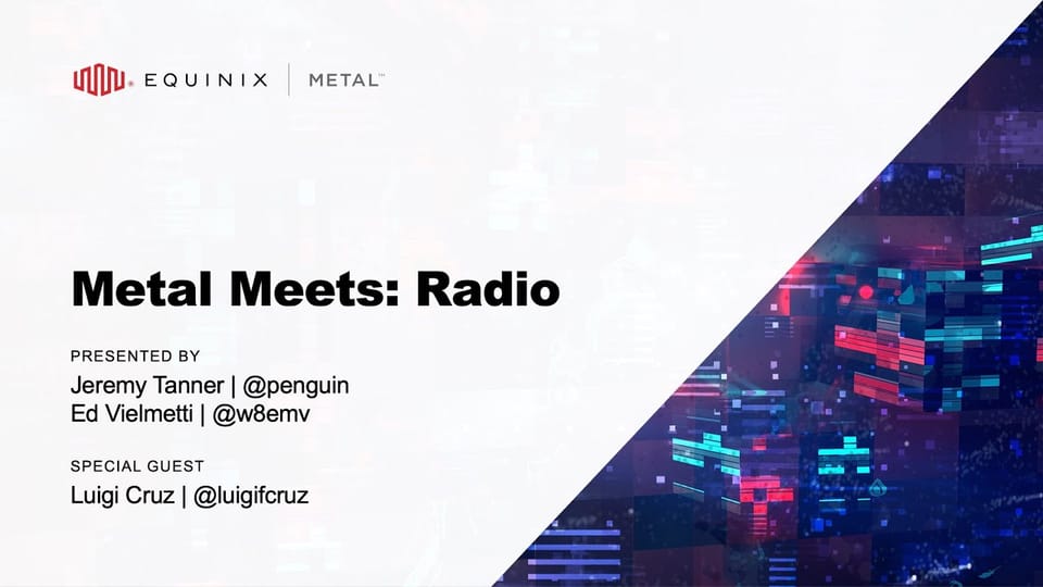 Equinix Interview – Metal Meets: Radio
